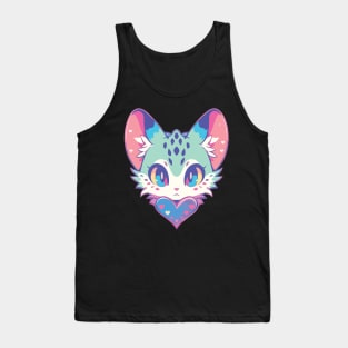 Kawaii Cute Wildcat Series - 012 Tank Top